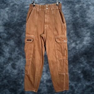 Men's Brown Cargo Work Pants